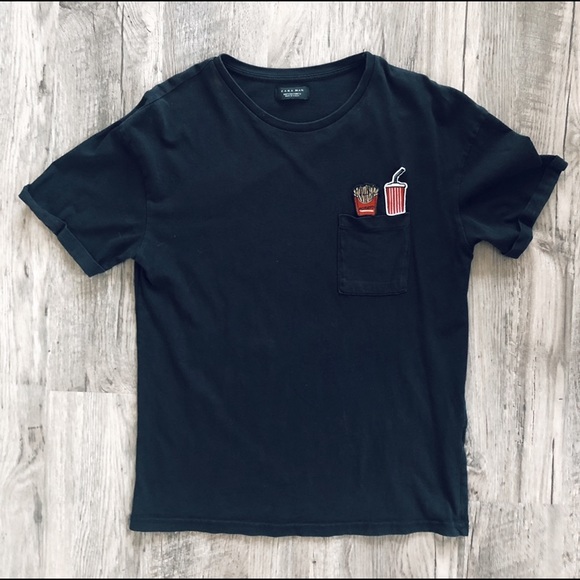 Zara Embroidered T-Shirt - Picture 3 of 4